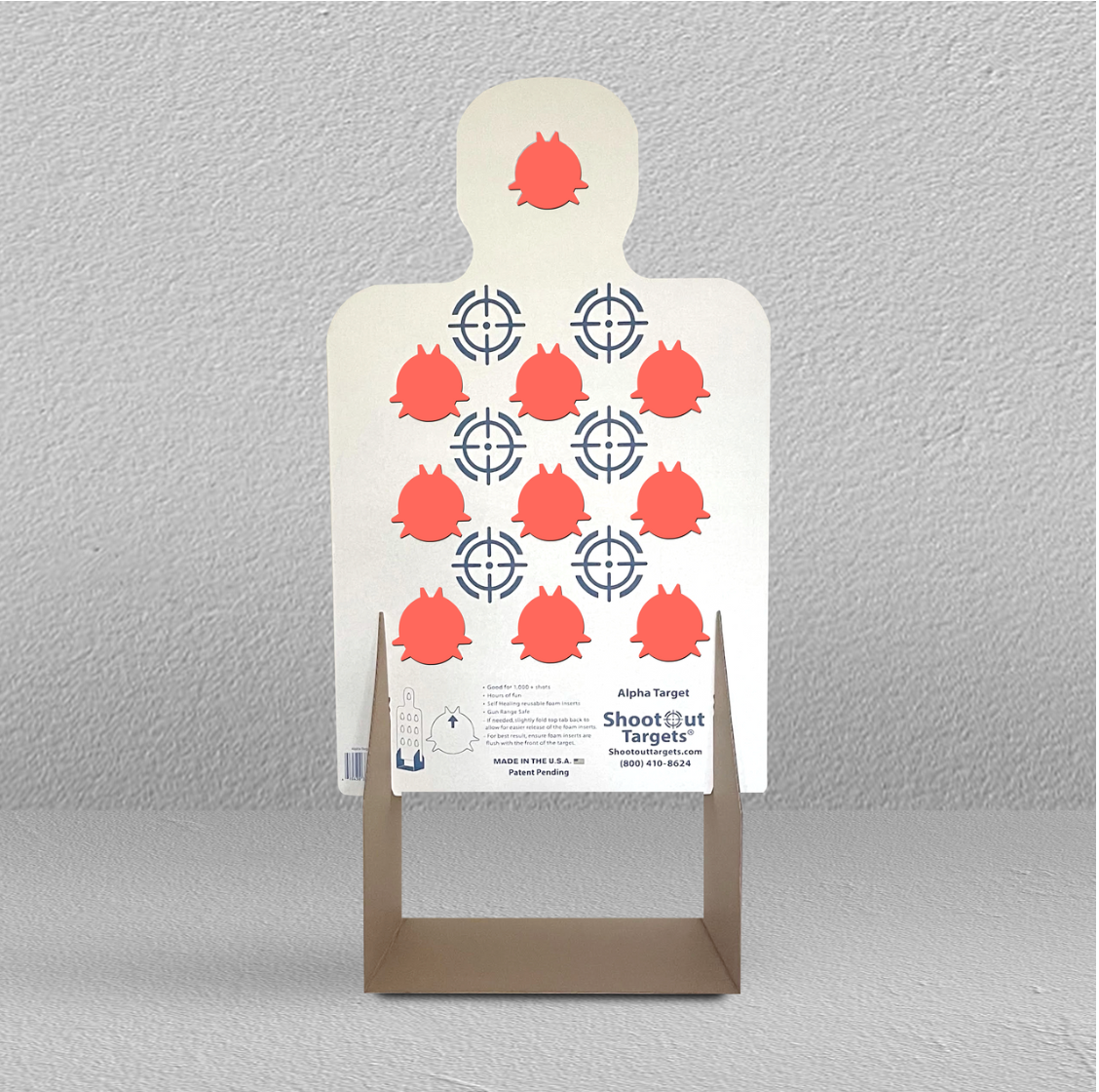 Alpha Target Sample Alpha Target – Shootout Targets